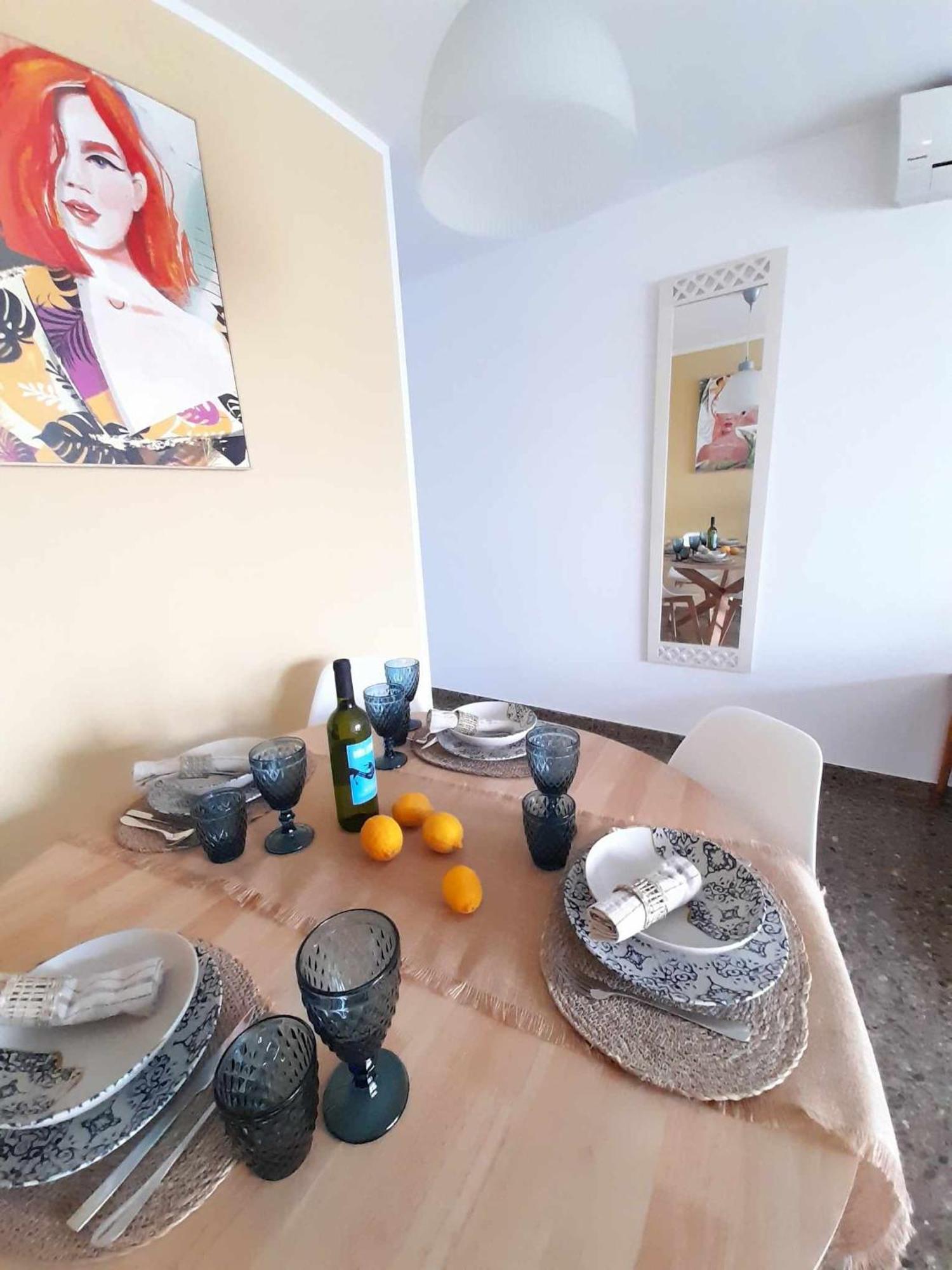 Apartament Ambar Gandia Playa-Grao Con Piscina Parking Ideal Para Familias Exterior foto